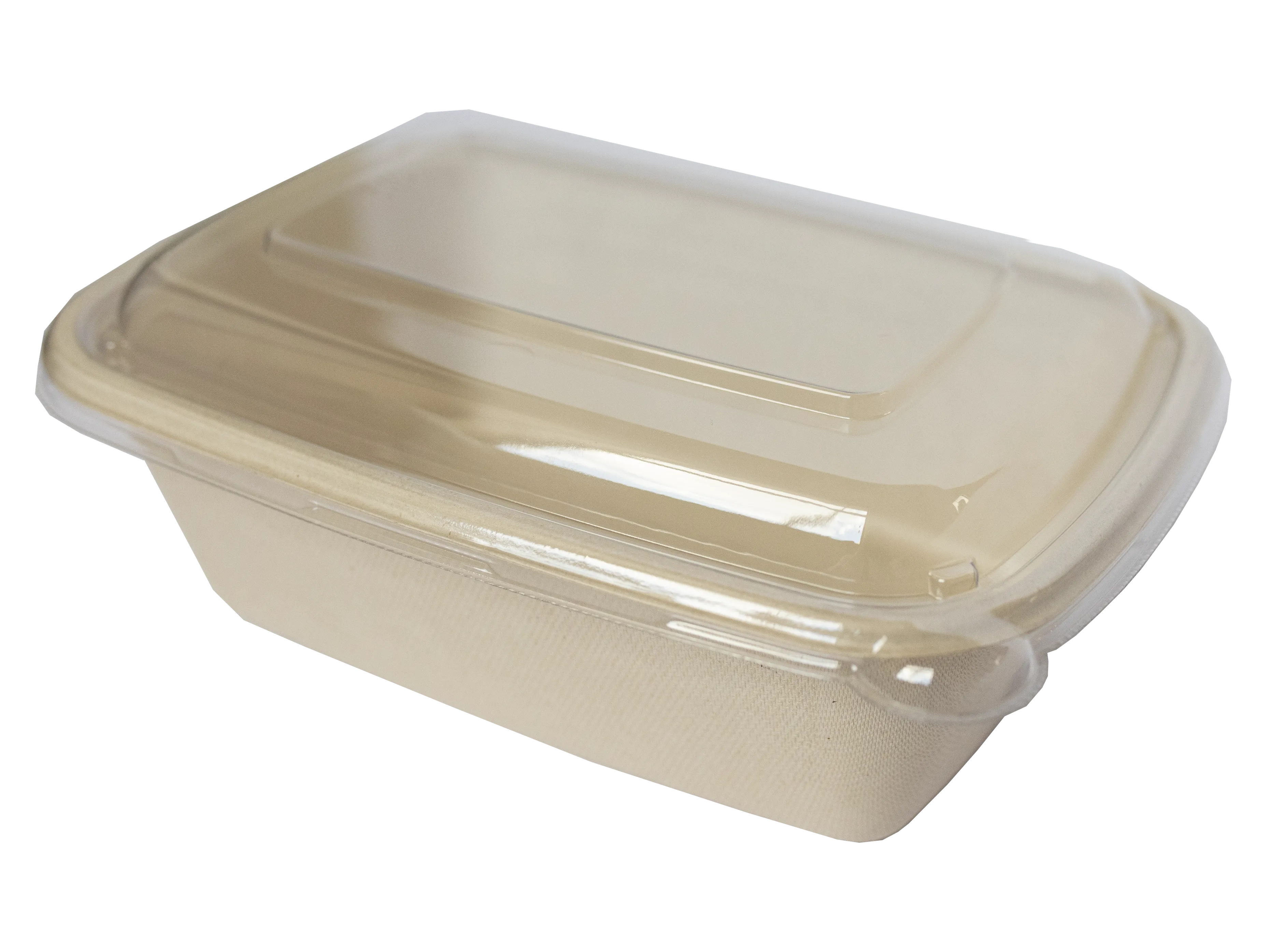 36oz Rectangular Fiber Container