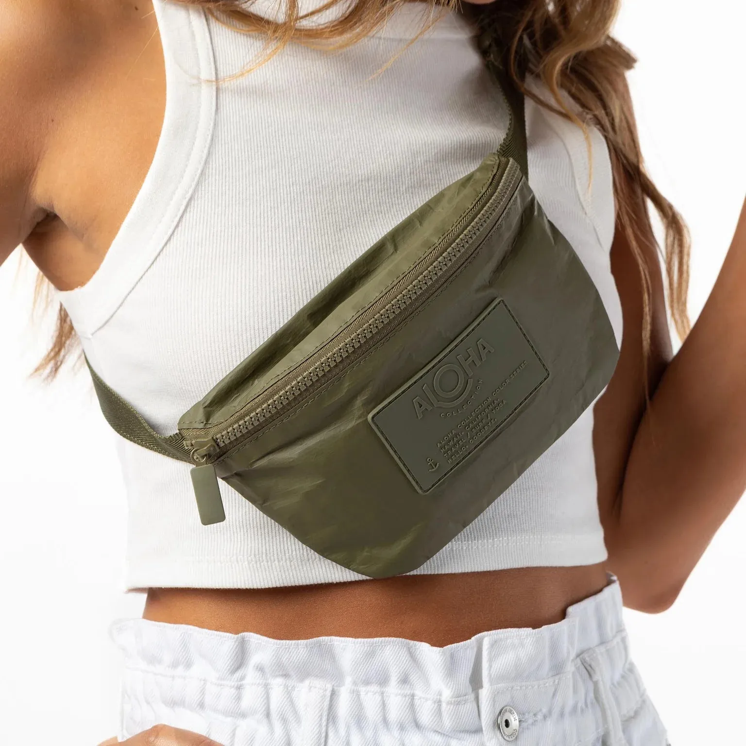 ALOHA COLLECTION Mini Hip pack-Monochrome Olive