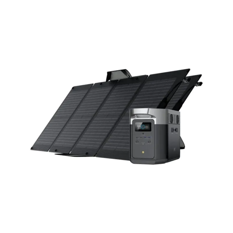 EcoFlow DELTA Max 1600   2 x 110W Solar Panels