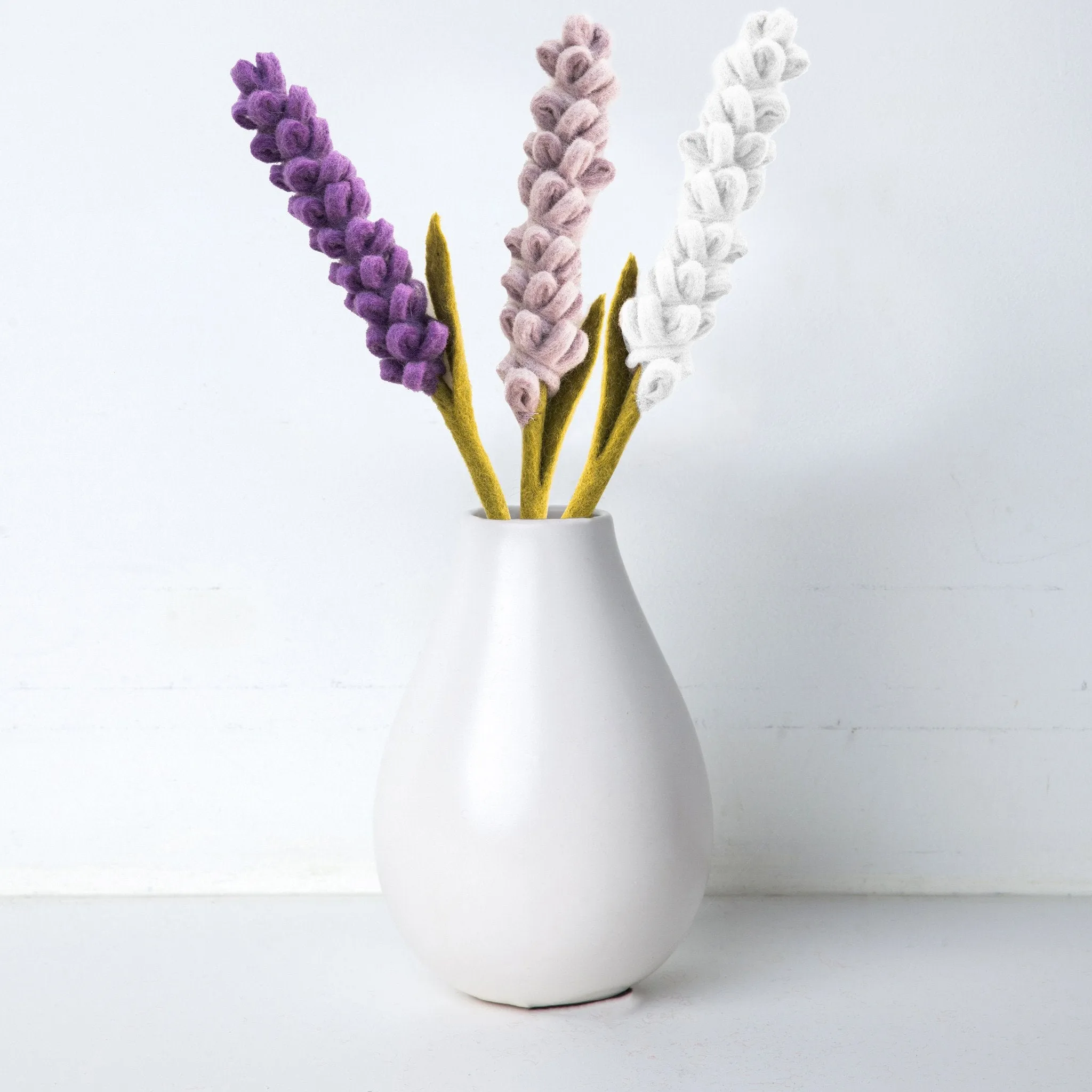 Felt Lavender Flowers