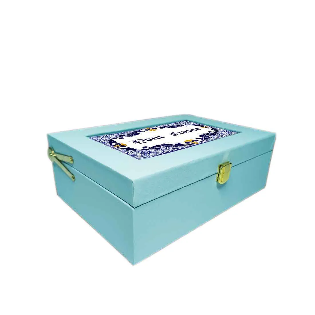 Personalised Box for Women and Men Vegan Leather - GOA