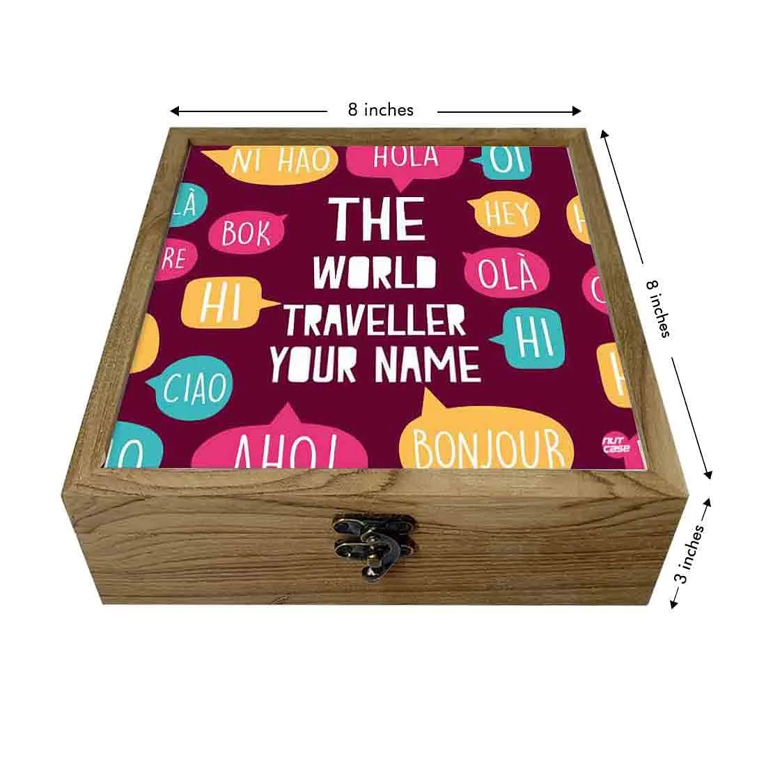 Personalized Passport Cover Combo - The World Traveller