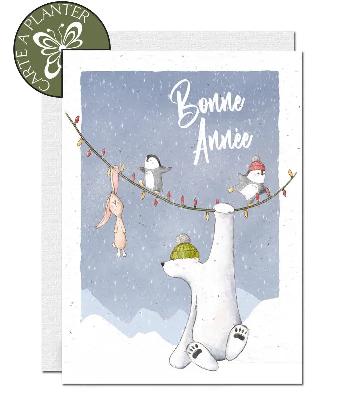 Plantable New Year Card - New Year's Eve !