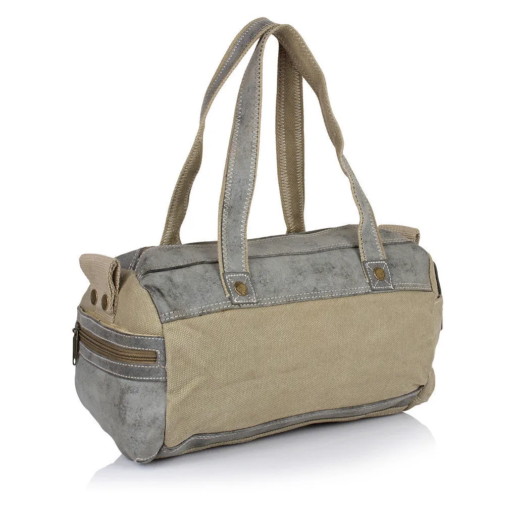 Suntop A73 10 L Backpack(Beige and Grey)