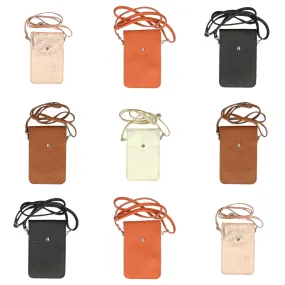 The Leather Cross Body Mobile Phone Bag