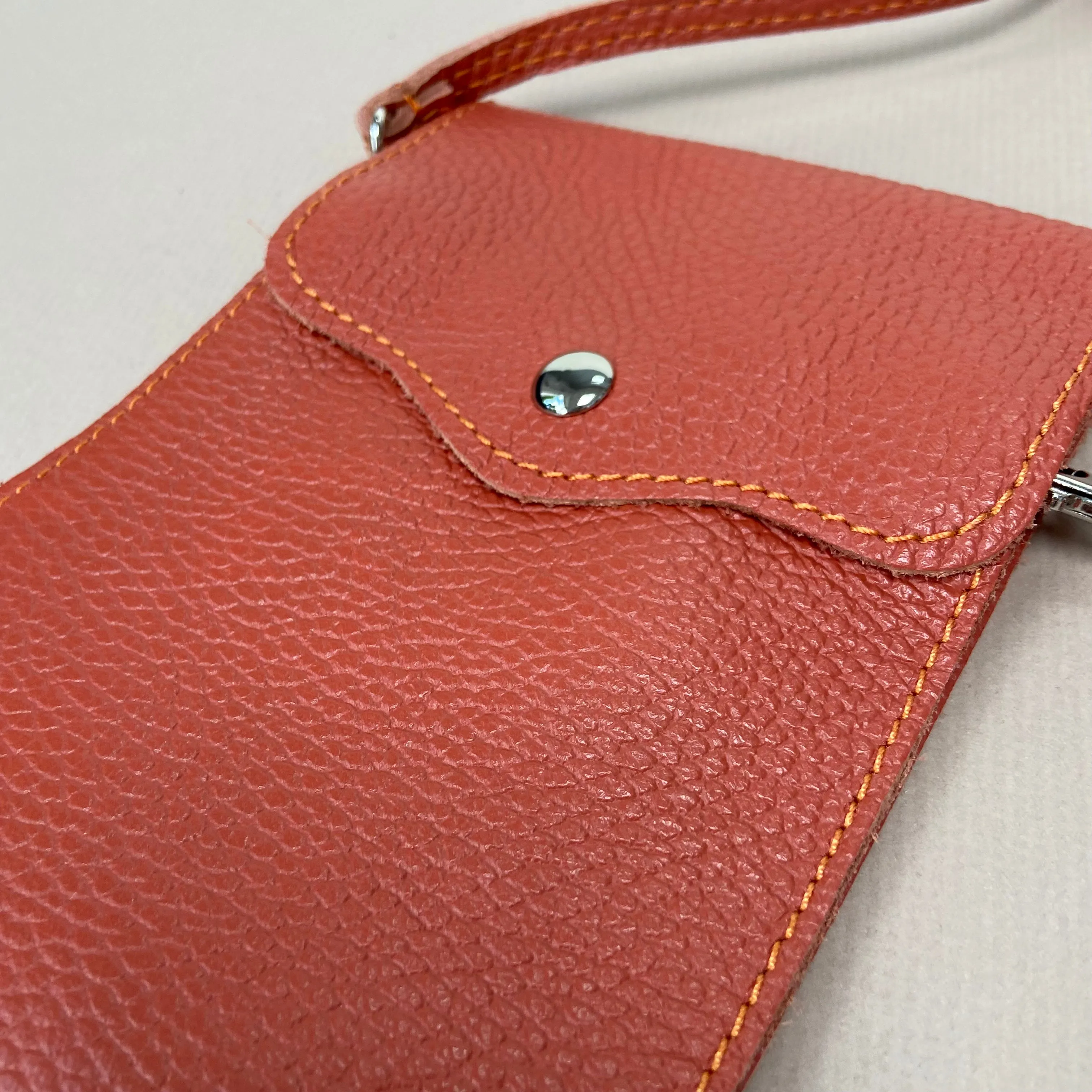 The Leather Cross Body Mobile Phone Bag