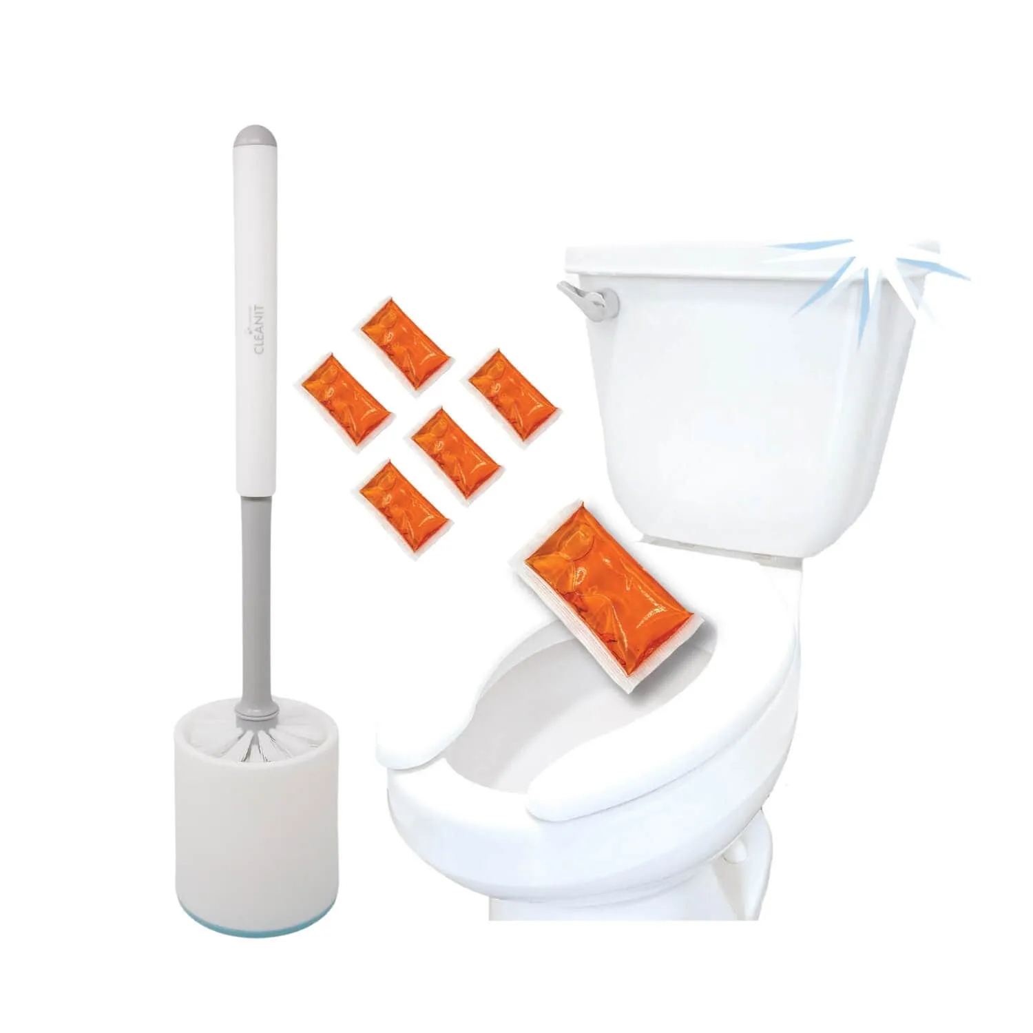 Toilet Pods & Bristle Brush Bundle
